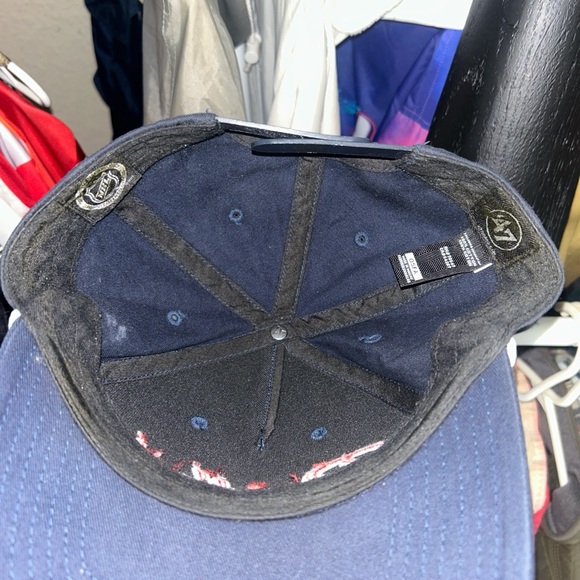 Vintage Y2K Florida Panthers Navy Blue Panthers Snapback Cap - Picture 5 of 5